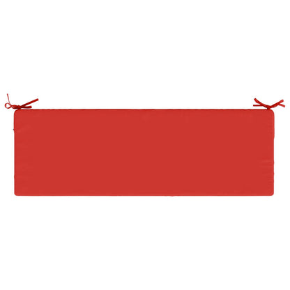 Seat Cushion SOEST 100% Polyester Red 120 x 40 x 10 cm
