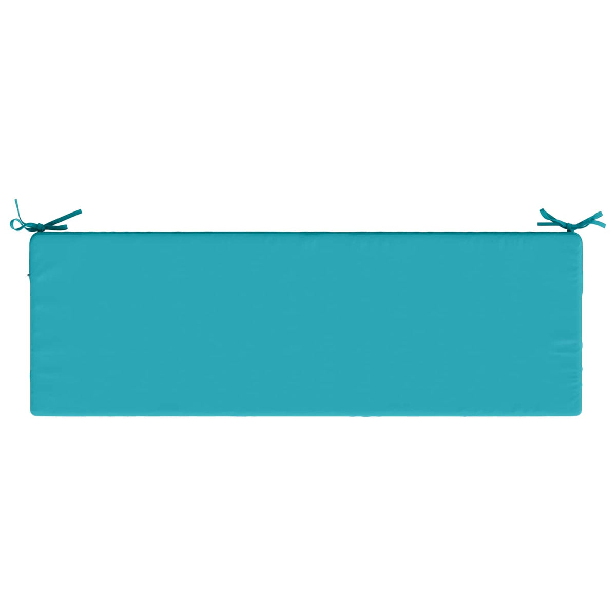 Seat Cushion SOEST 100% Polyester Turquoise 120 x 40 x 10 cm