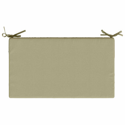 Seat Cushion SOEST 100% Polyester Light Green 70 x 40 x 10 cm