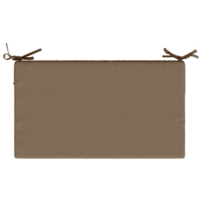 Seat Cushion SOEST 100% Polyester Taupe 70 x 40 x 10 cm