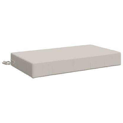 Seat Cushion SOEST 100% Polyester White 70 x 40 x 10 cm