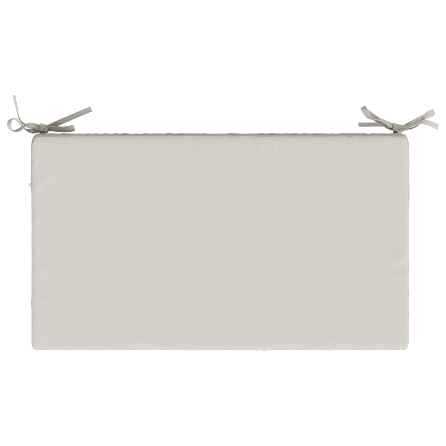 Seat Cushion SOEST 100% Polyester White 70 x 40 x 10 cm