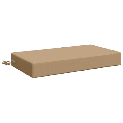 Seat Cushion SOEST 100% Polyester Sand 70 x 40 x 10 cm