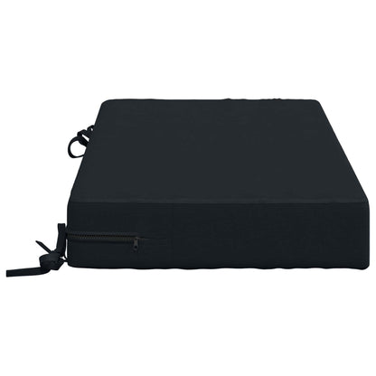 Seat Cushion SOEST 100% Polyester Dark Blue 70 x 40 x 10 cm