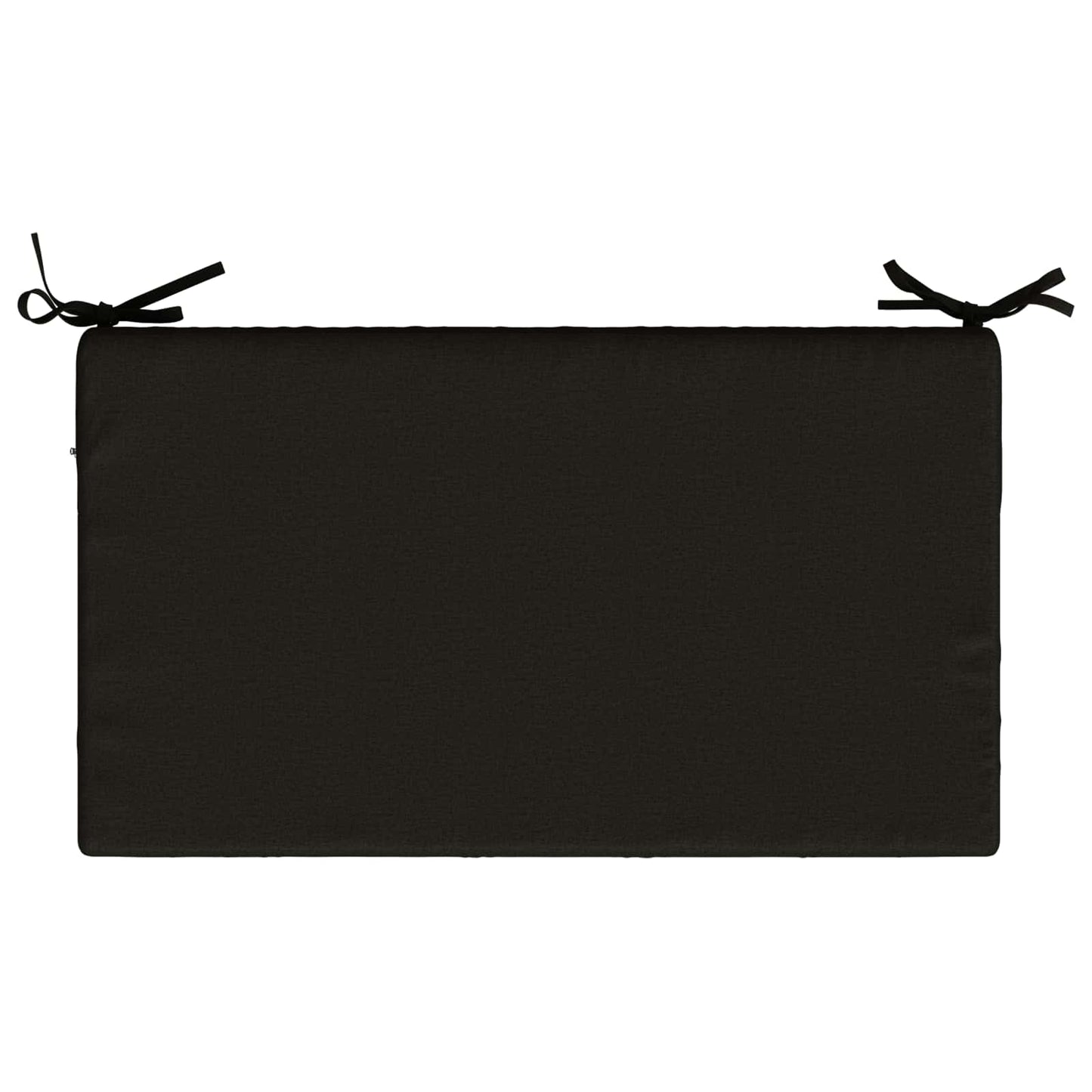 Seat Cushion SOEST 100% Polyester Black 70 x 40 x 10 cm