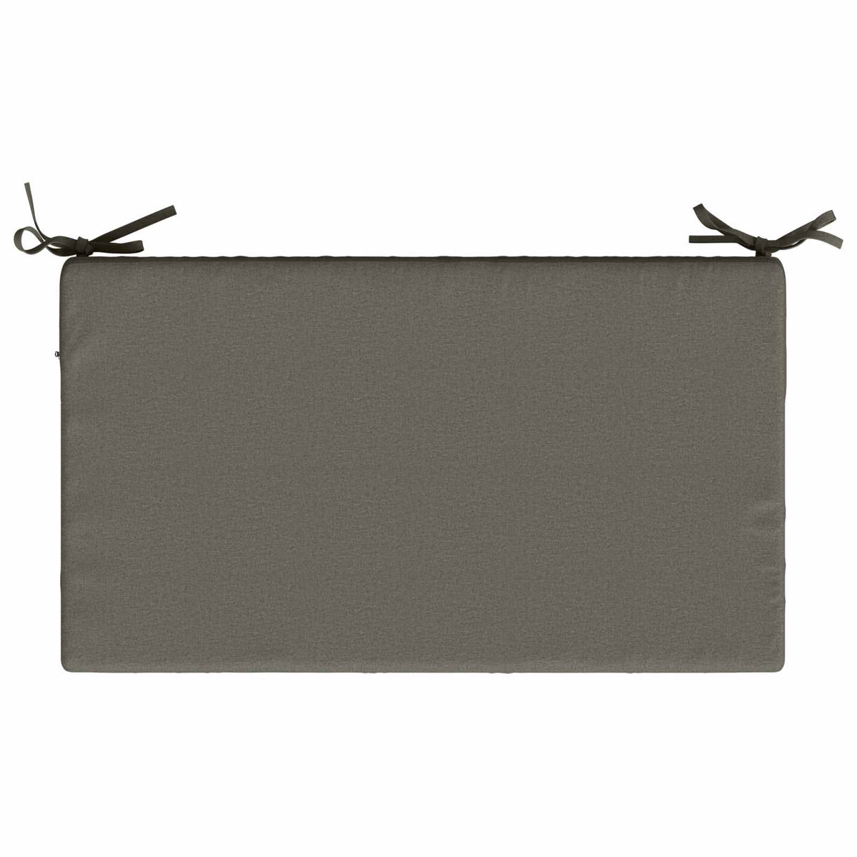 Seat Cushion SOEST 100% Polyester Grey 70 x 40 x 10 cm