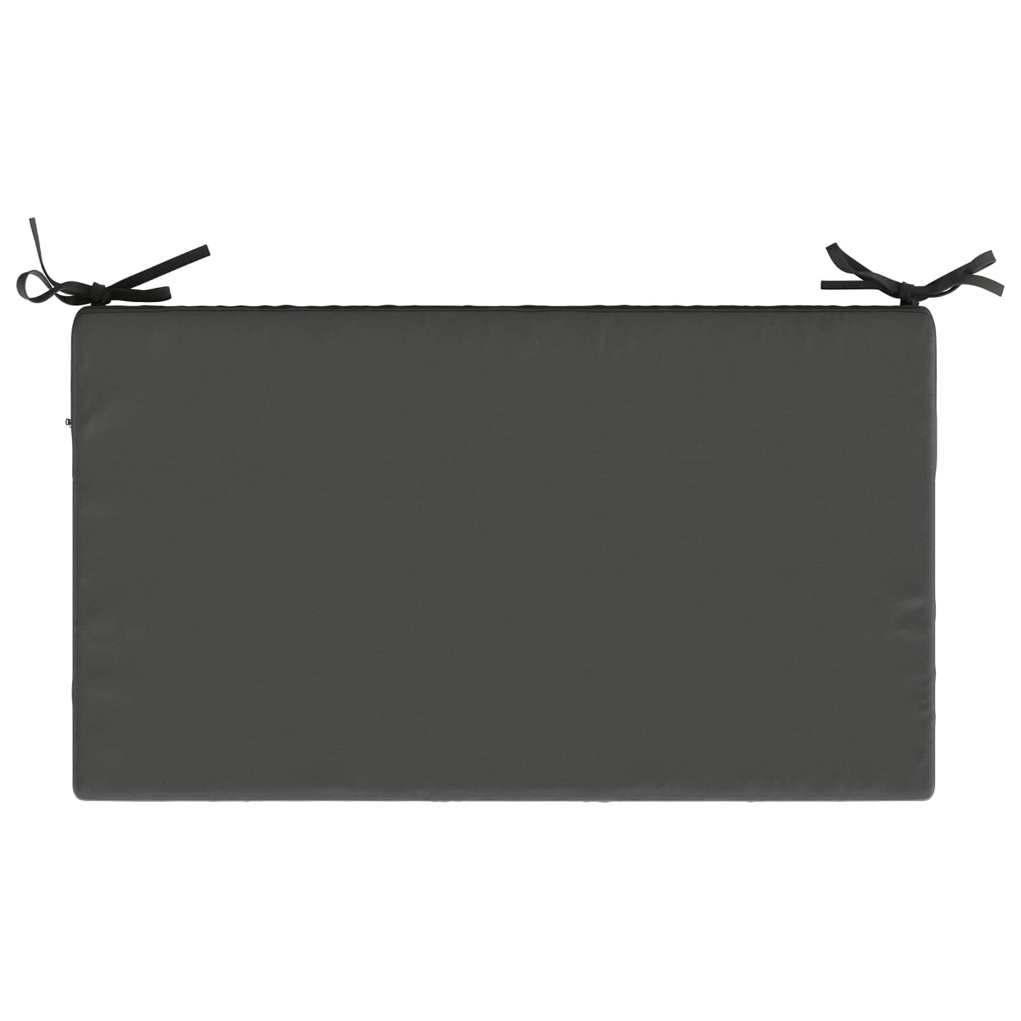 Seat Cushion SOEST 100% Polyester Anthracite 70 x 40 x 10 cm