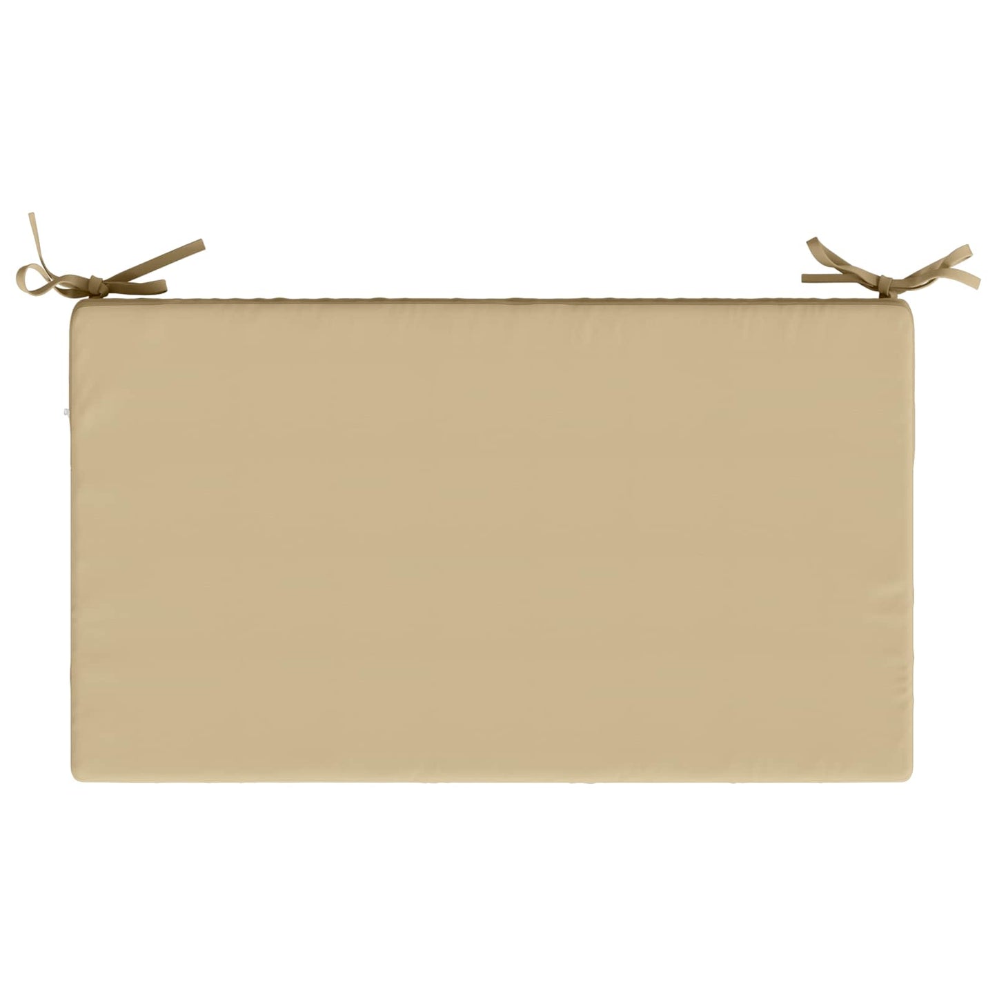 Seat Cushion SOEST 100% Polyester Beige 70 x 40 x 10 cm