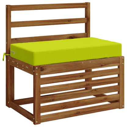 Seat Cushion SOEST 100% Polyester Bright Green 70 x 40 x 10 cm