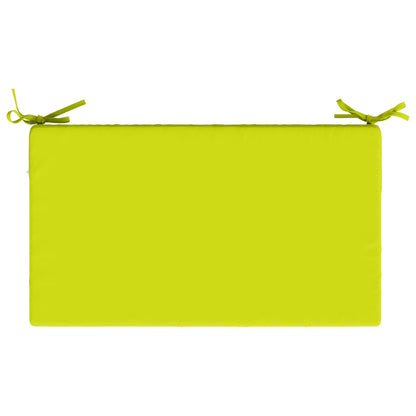 Seat Cushion SOEST 100% Polyester Bright Green 70 x 40 x 10 cm