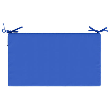 Seat Cushion SOEST 100% Polyester Royal Blue 70 x 40 x 10 cm