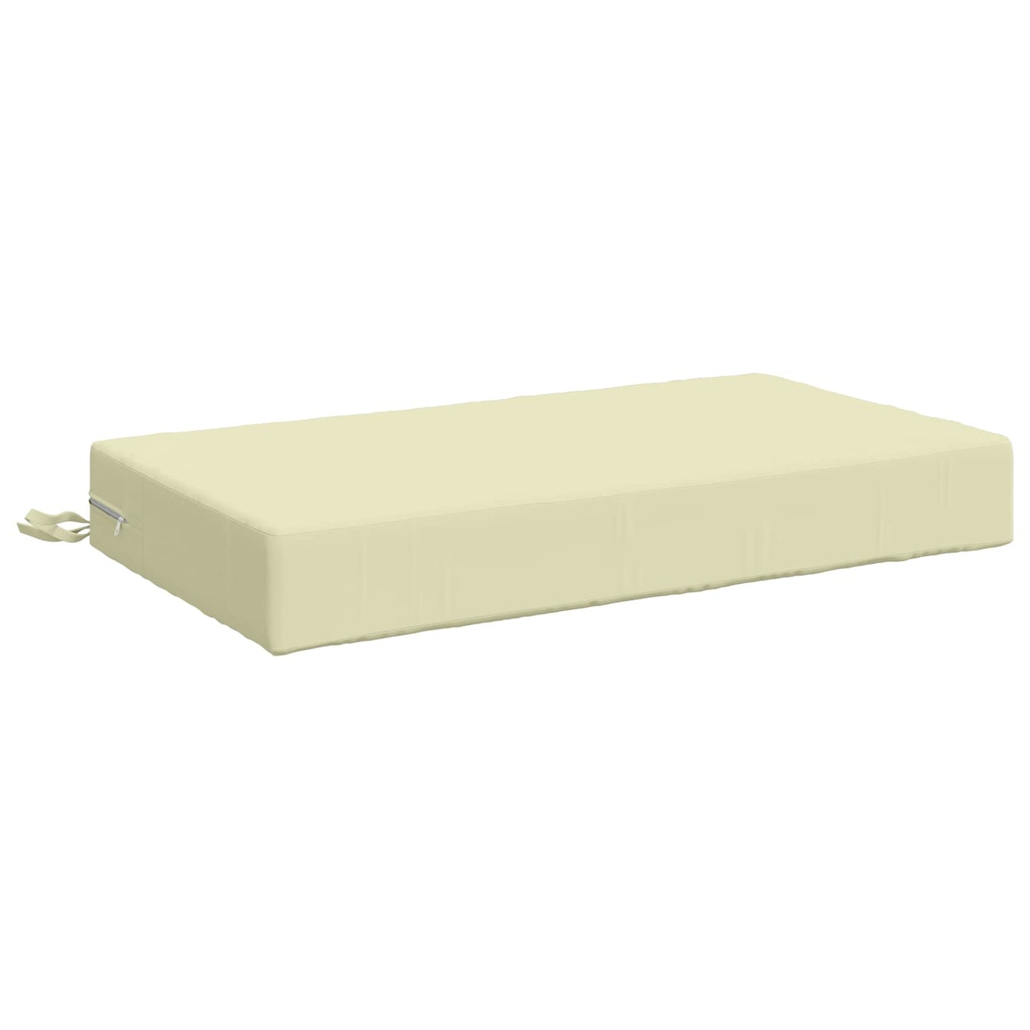 Seat Cushion SOEST 100% Polyester Cream 70 x 40 x 10 cm