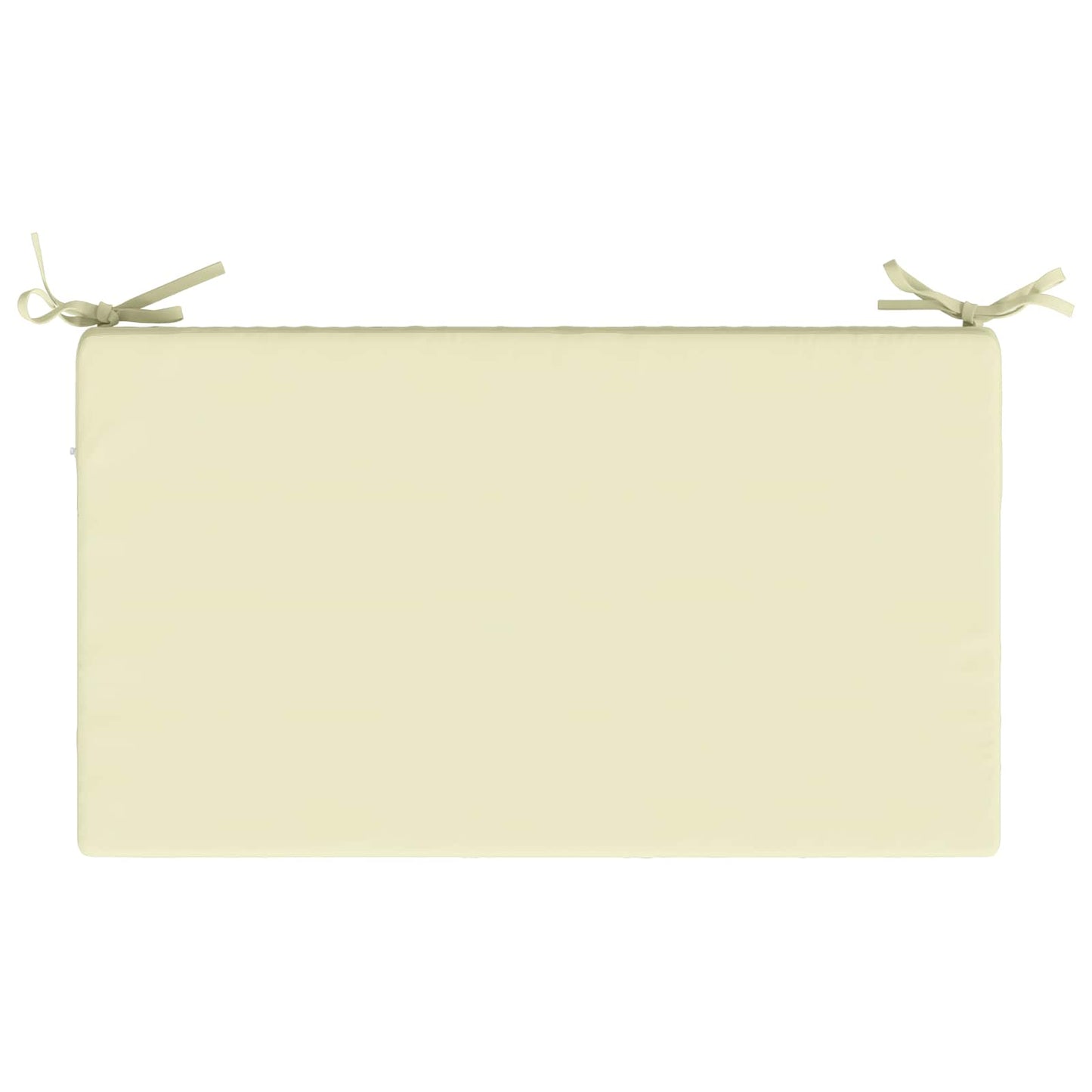 Seat Cushion SOEST 100% Polyester Cream 70 x 40 x 10 cm