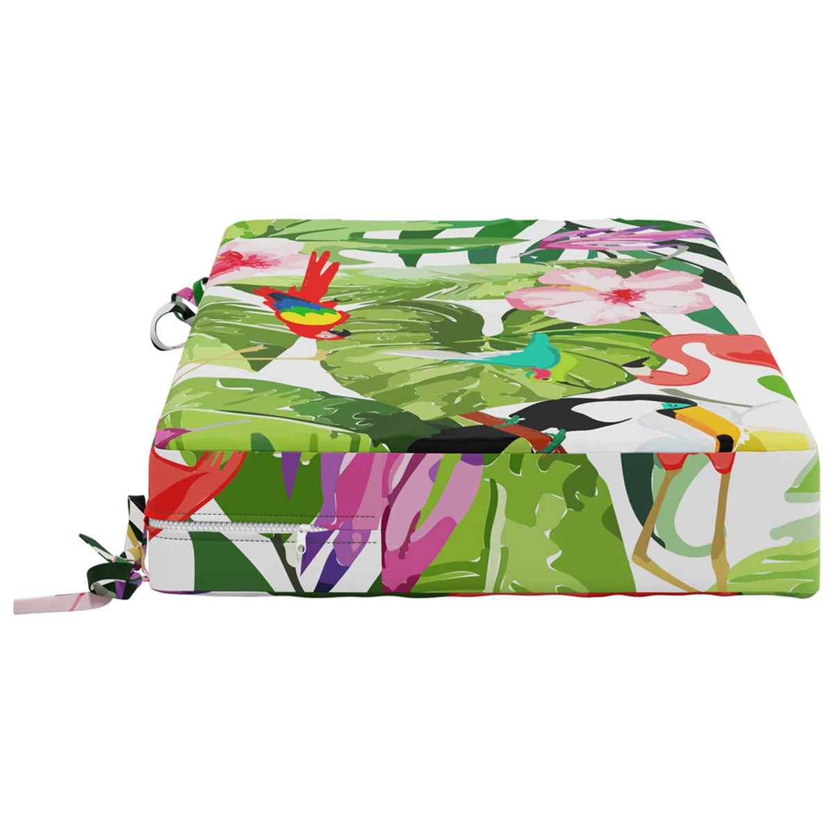 Seat Cushion SOEST 100% Polyester Multicolour 70 x 40 x 10 cm