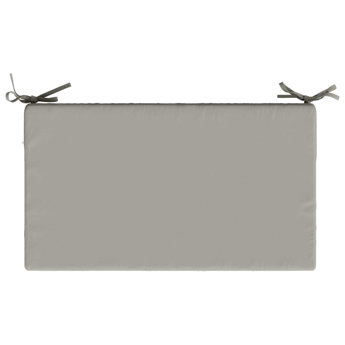 Seat Cushion SOEST 100% Polyester Grey 70 x 40 x 10 cm