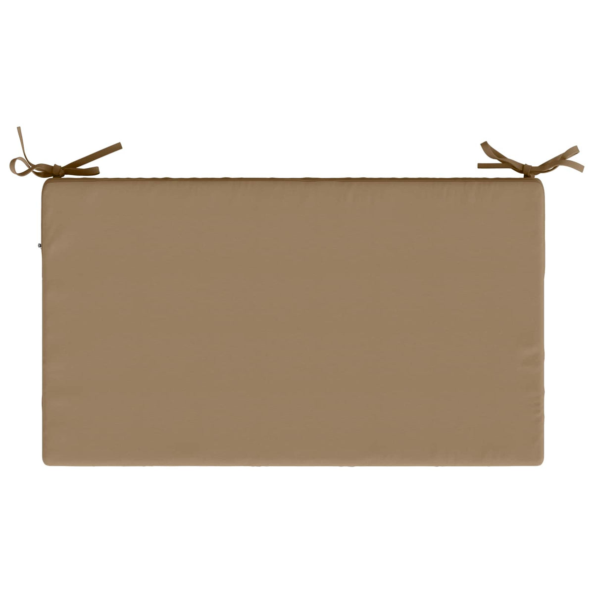 Seat Cushion SOEST 100% Polyester Taupe 70 x 40 x 10 cm
