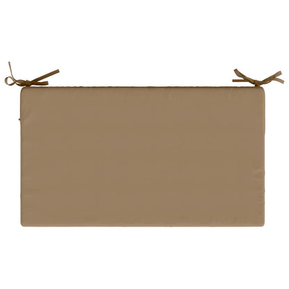 Seat Cushion SOEST 100% Polyester Taupe 70 x 40 x 10 cm