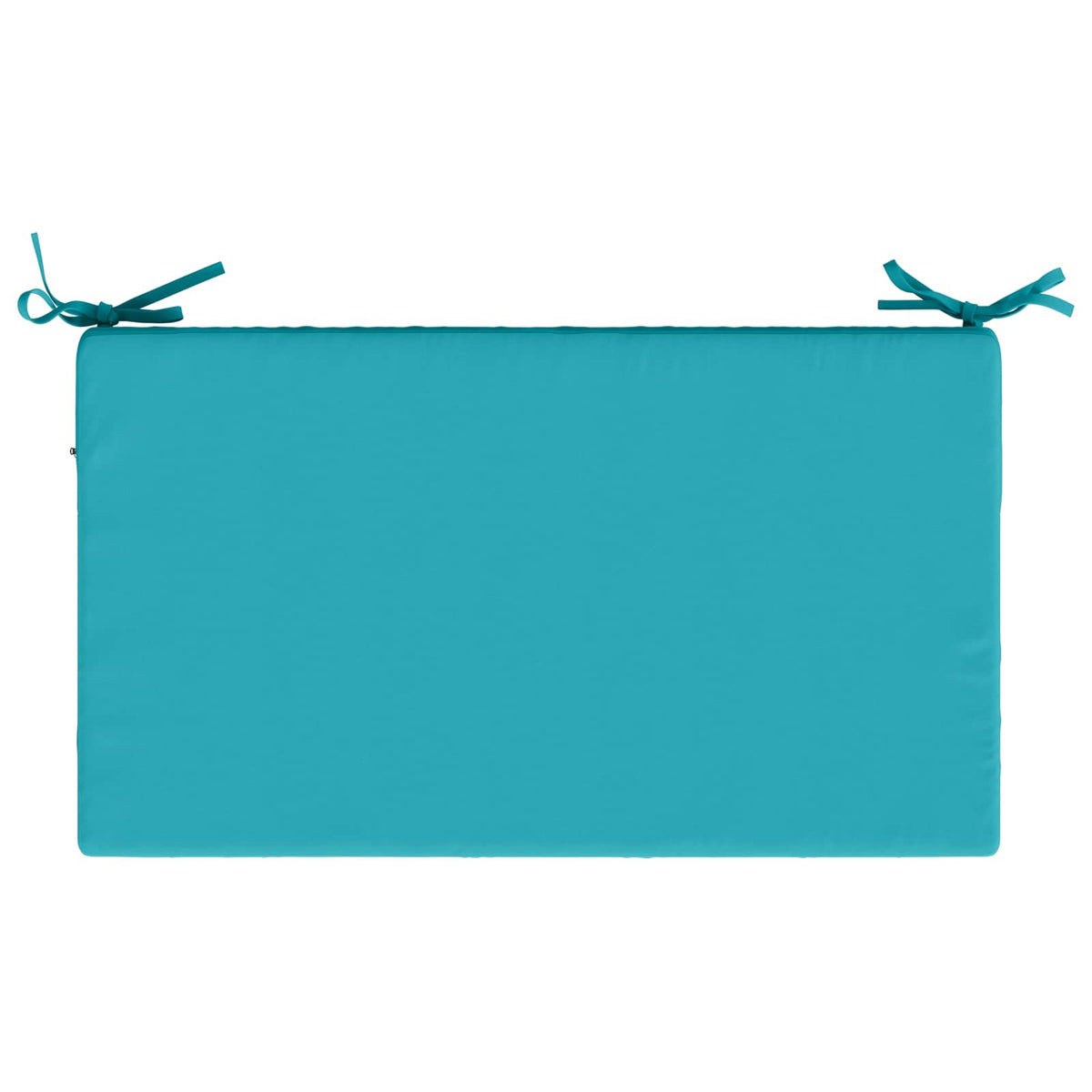 Seat Cushion SOEST 100% Polyester Turquoise 70 x 40 x 10 cm