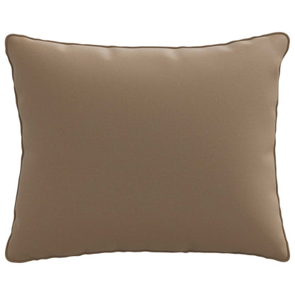 1-Piece Back Cushion PUTTEN 100% Polyester Taupe