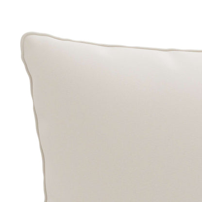 1-Piece Back Cushion PUTTEN 100% Polyester White