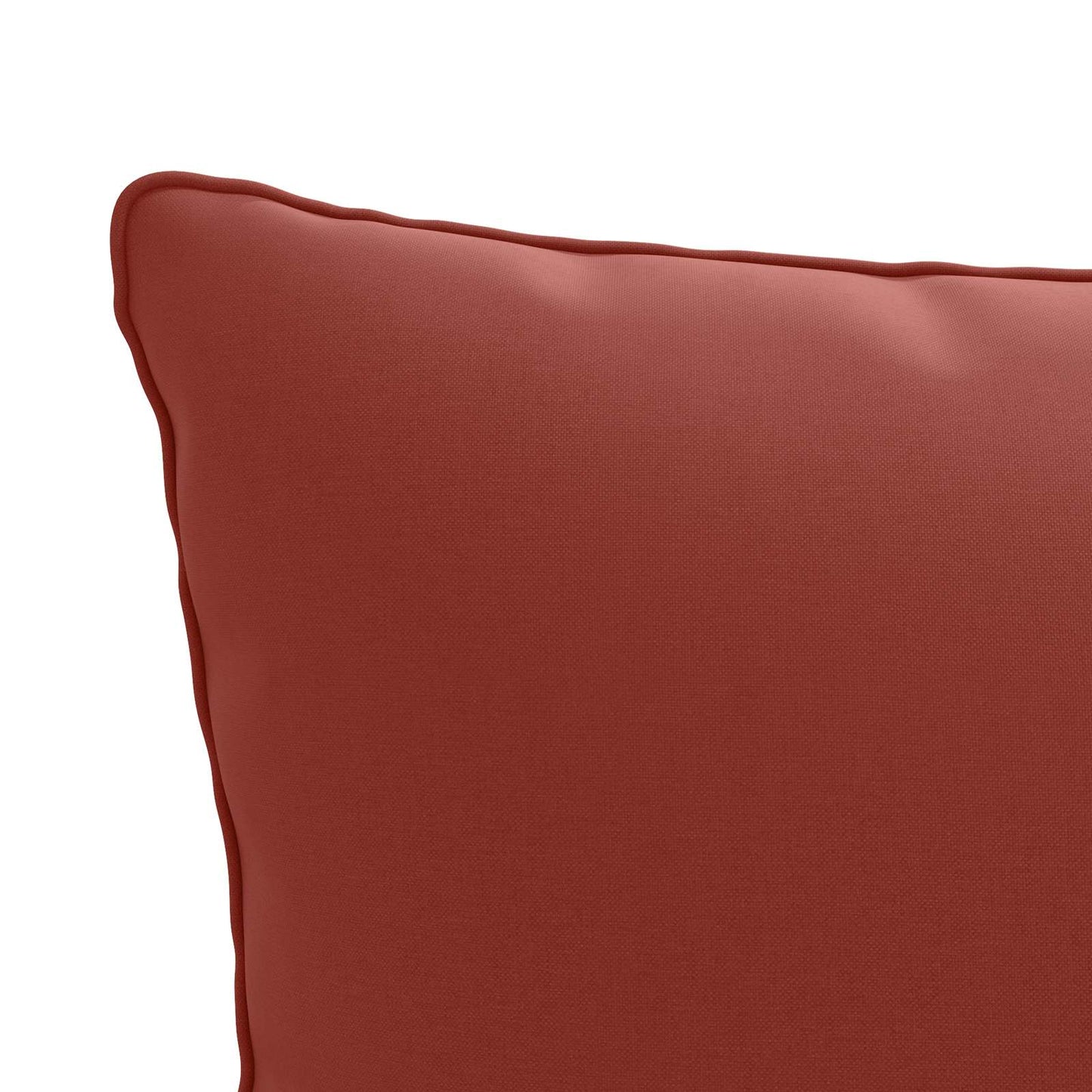 1-Piece Back Cushion PUTTEN 100% Polyester Red 50 x 40 x 15 cm