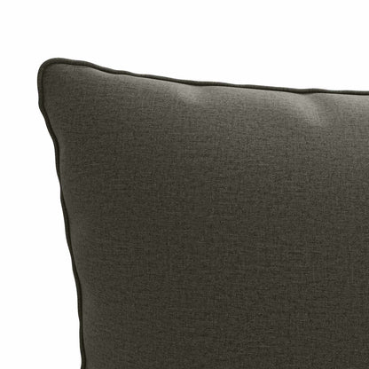 1-Piece Back Cushion PUTTEN 100% Polyester Anthracite