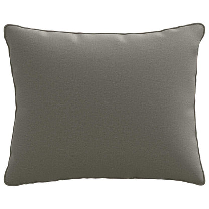1-Piece Back Cushion PUTTEN 100% Polyester Grey 50 x 40 x 15 cm