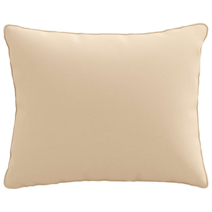 1-Piece Back Cushion PUTTEN 100% Polyester Cream