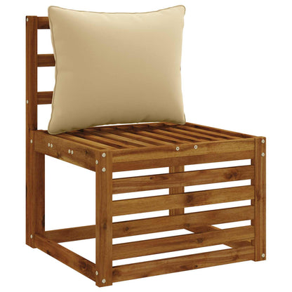 1-Piece Back Cushion PUTTEN 100% Polyester Beige