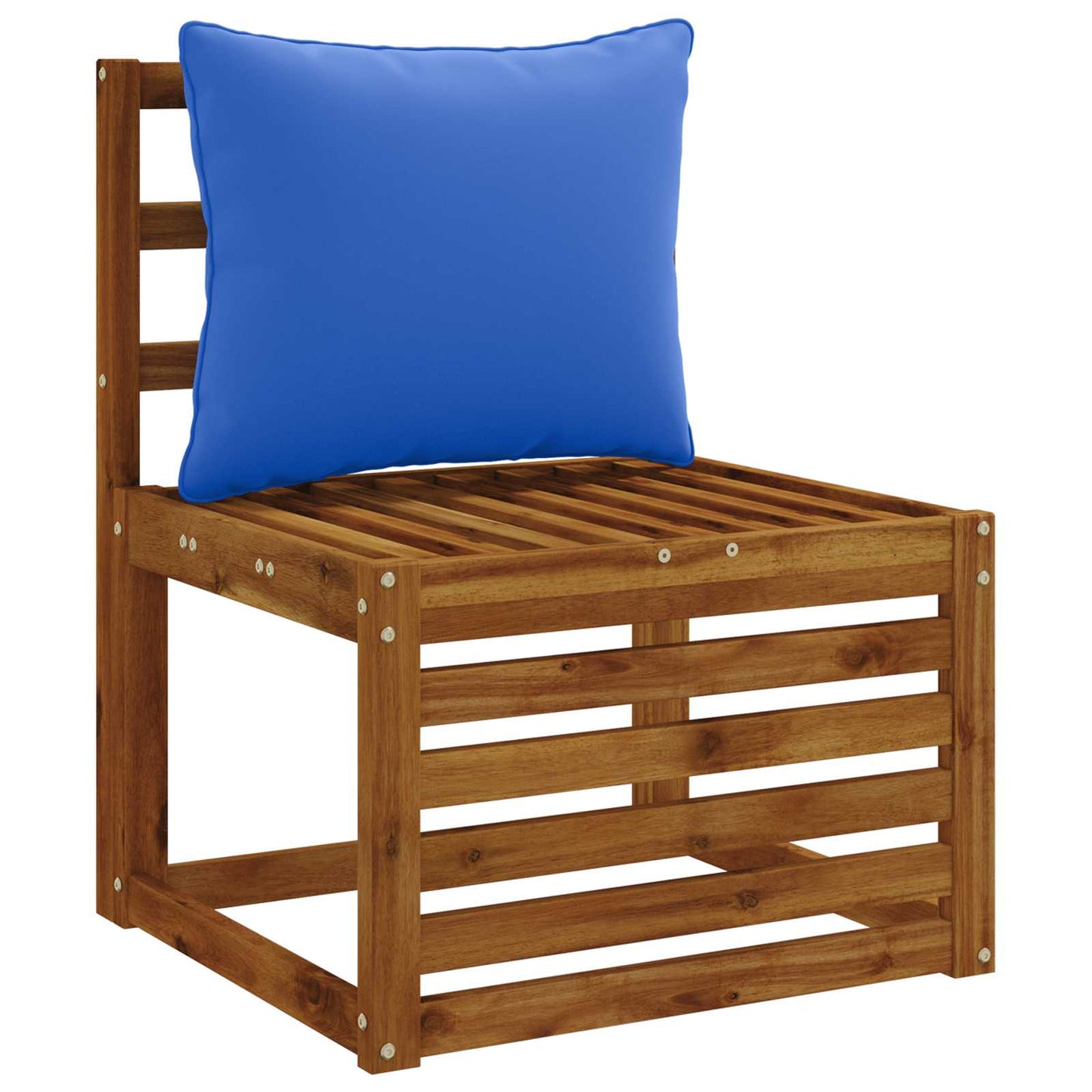 1-Piece Back Cushion PUTTEN 100% Polyester Royal Blue