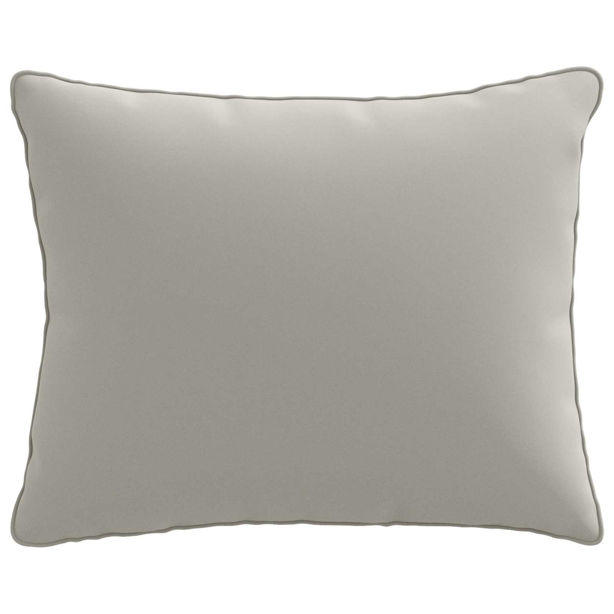 1-Piece Back Cushion PUTTEN 100% Polyester Grey 50 x 40 x 15 cm