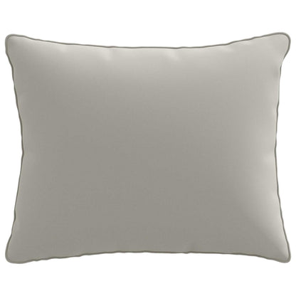 1-Piece Back Cushion PUTTEN 100% Polyester Grey 50 x 40 x 15 cm