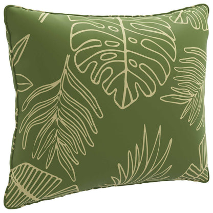1-Piece Back Cushion PUTTEN 100% Polyester Leaf Design