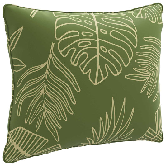 1-Piece Back Cushion PUTTEN 100% Polyester Leaf Design