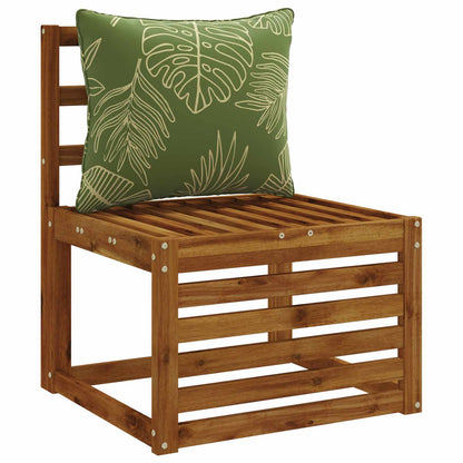 1-Piece Back Cushion PUTTEN 100% Polyester Leaf Design