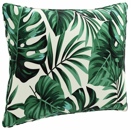 1-Piece Back Cushion PUTTEN 100% Polyester Leaf Pattern