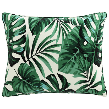 1-Piece Back Cushion PUTTEN 100% Polyester Leaf Pattern