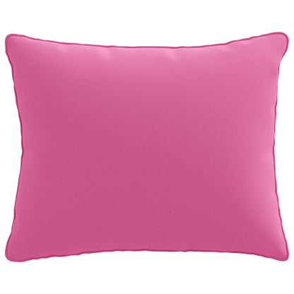 1-Piece Back Cushion PUTTEN 100% Polyester Pink 50 x 40 x 15 cm