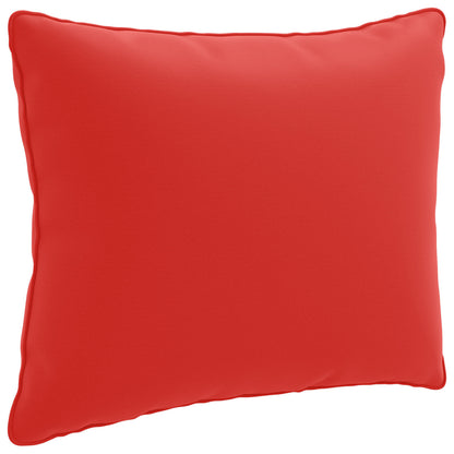 1-Piece Back Cushion PUTTEN 100% Polyester Red 50 x 40 x 15 cm