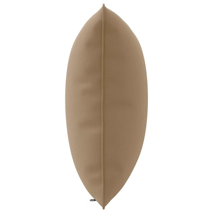1-Piece Back Cushion PUTTEN 100% Polyester Taupe