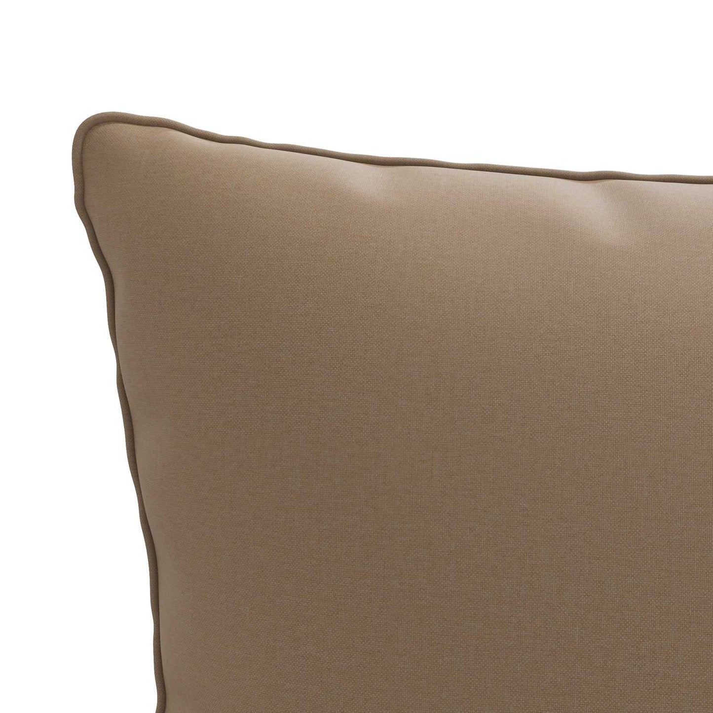 1-Piece Back Cushion PUTTEN 100% Polyester Taupe