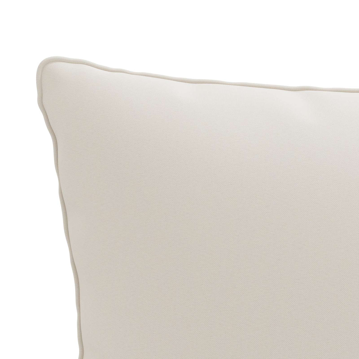 1-Piece Back Cushion PUTTEN 100% Polyester White