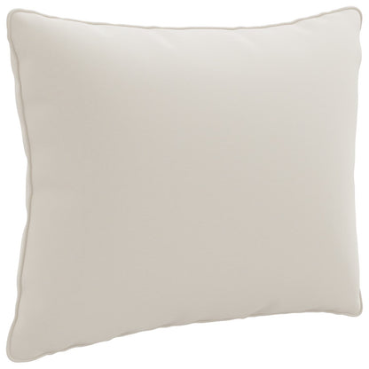 1-Piece Back Cushion PUTTEN 100% Polyester White