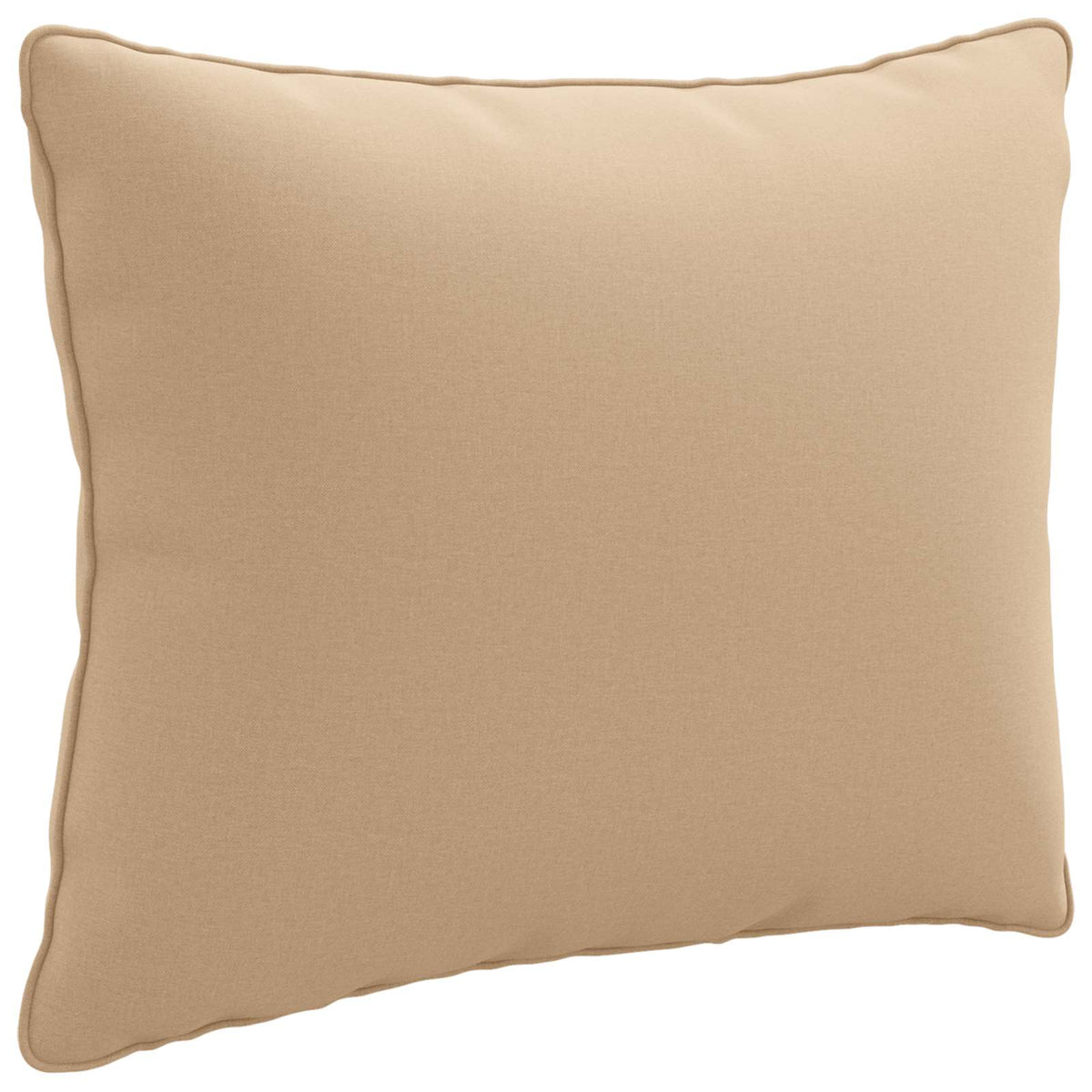 1-Piece Back Cushion PUTTEN 100% Polyester Sand 60 x 40 x 15 cm