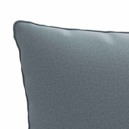 1-Piece Back Cushion PUTTEN 100% Polyester Blue 60 x 40 x 15 cm