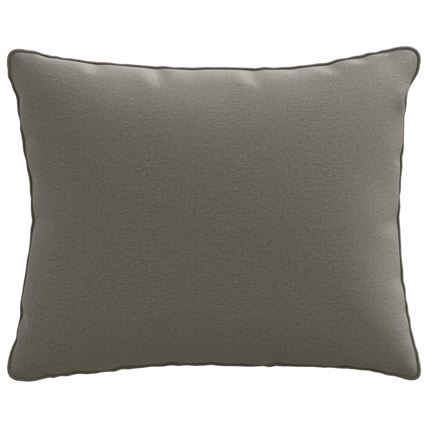 1-Piece Back Cushion PUTTEN 100% Polyester Grey 60 x 40 x 15 cm