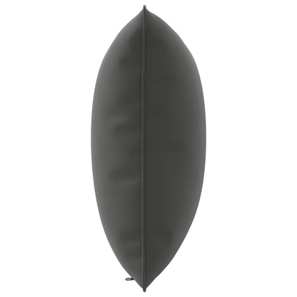 1-Piece Back Cushion PUTTEN 100% Polyester Anthracite