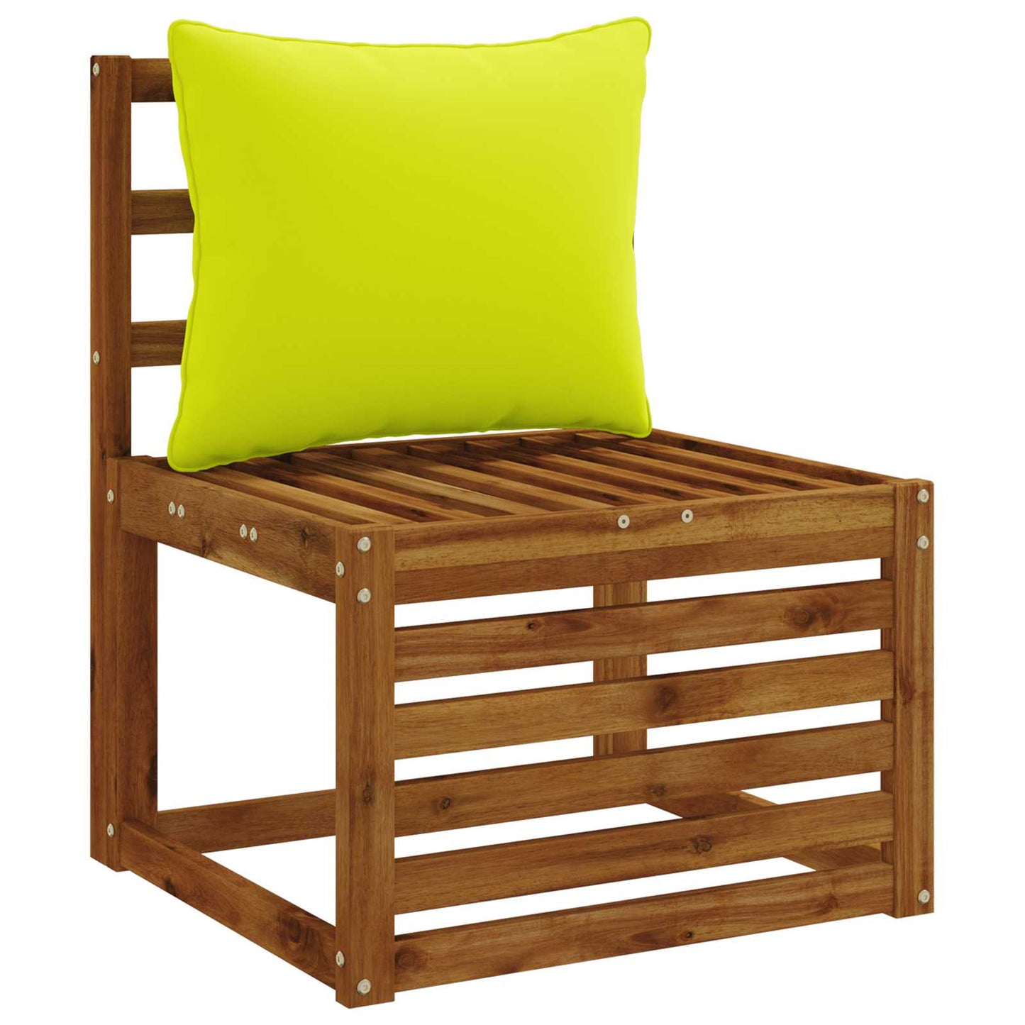 1-Piece Back Cushion PUTTEN 100% Polyester Bright Green