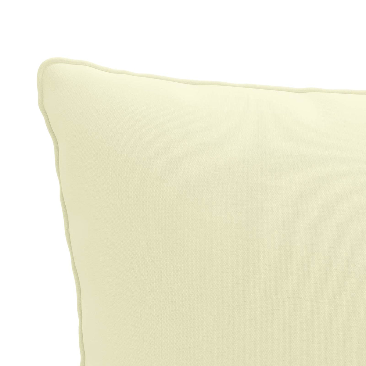 1-Piece Back Cushion PUTTEN 100% Polyester Cream