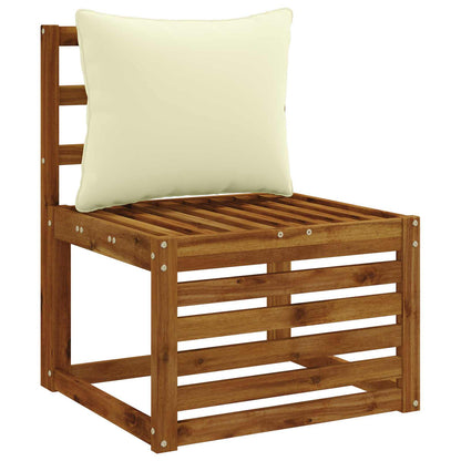 1-Piece Back Cushion PUTTEN 100% Polyester Cream